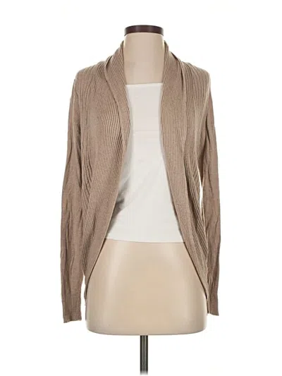 Pre-owned Banana Republic Cardigan Sweater In Tan