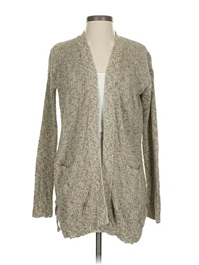 Pre-owned Banana Republic Cardigan Sweater In Tan