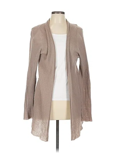 Pre-owned Banana Republic Cardigan Sweater In Tan