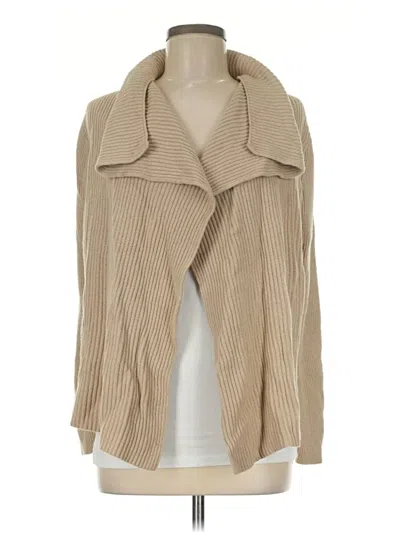 Pre-owned Banana Republic Cardigan Sweater In Tan