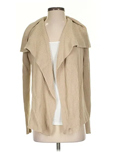 Pre-owned Banana Republic Cardigan Sweater In Tan