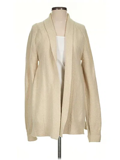 Pre-owned Banana Republic Cardigan Sweater In Tan