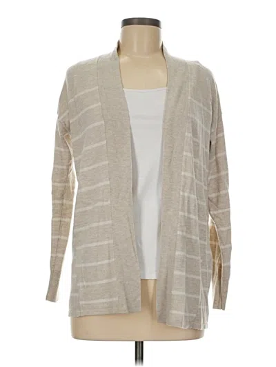 Pre-owned Banana Republic Cardigan Sweater In Tan