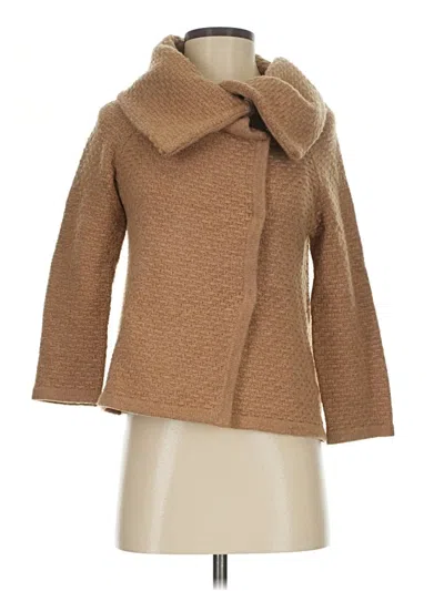 Pre-owned Banana Republic Cardigan Sweater In Tan