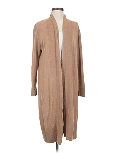 Pre-owned Banana Republic Cardigan Sweater In Tan