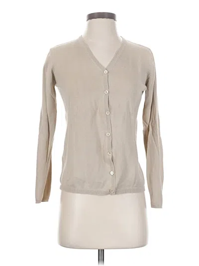 Pre-owned Banana Republic Cardigan Sweater In Tan