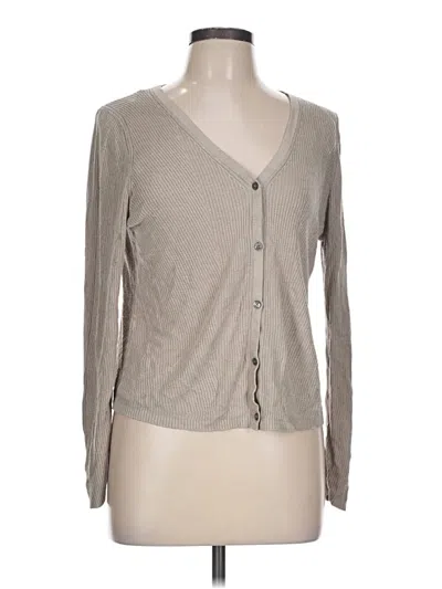 Pre-owned Banana Republic Cardigan Sweater In Tan