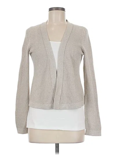 Pre-owned Banana Republic Cardigan Sweater In Tan