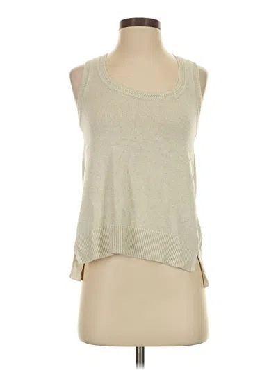 Pre-owned Banana Republic Cardigan Sweater In Tan