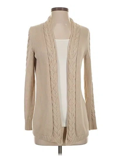 Pre-owned Banana Republic Cardigan Sweater In Tan
