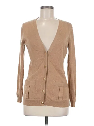 Pre-owned Banana Republic Cardigan Sweater In Tan