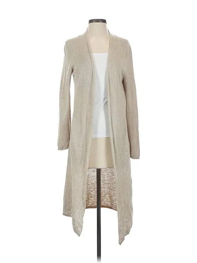 Pre-owned Banana Republic Cardigan Sweater In Tan