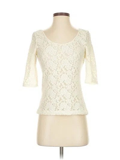 Pre-owned Banana Republic Cardigan Sweater In White