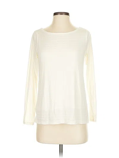 Pre-owned Banana Republic Cardigan Sweater In White