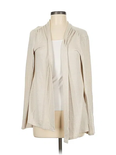 Pre-owned Banana Republic Cardigan Sweater In White