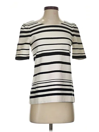 Pre-owned Banana Republic Cardigan Sweater In White