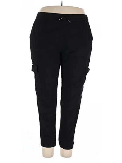 Pre-owned Banana Republic Cargo Pants In Black