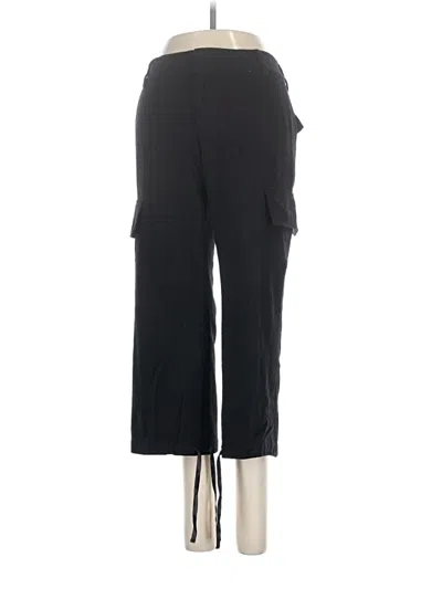 Pre-owned Banana Republic Cargo Pants In Black
