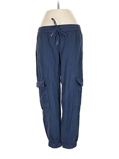 Pre-owned Banana Republic Cargo Pants In Blue