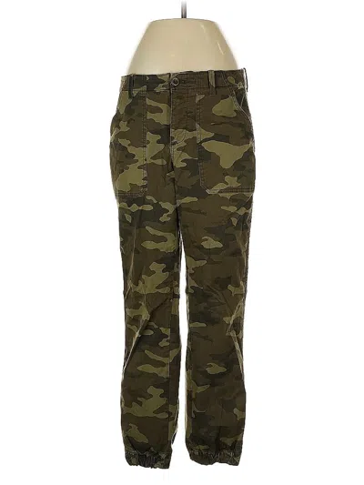 Pre-owned Banana Republic Cargo Pants In Green