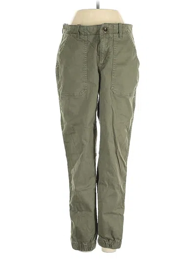 Pre-owned Banana Republic Cargo Pants In Green