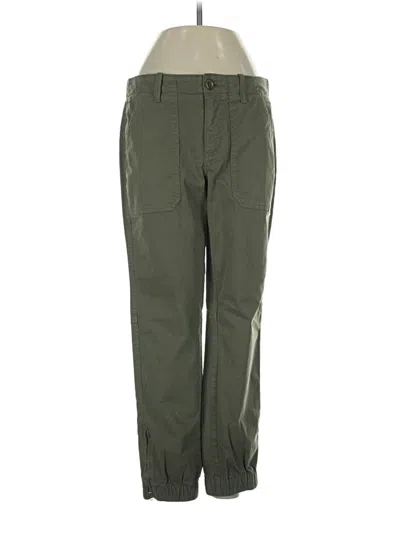 Pre-owned Banana Republic Cargo Pants In Green