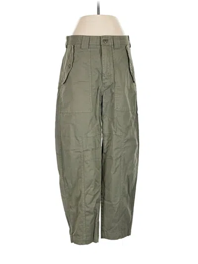 Pre-owned Banana Republic Cargo Pants In Green