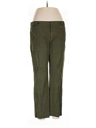 Pre-owned Banana Republic Cargo Pants In Green