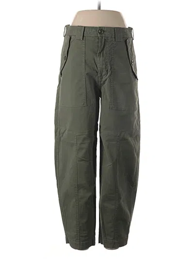 Pre-owned Banana Republic Cargo Pants In Green
