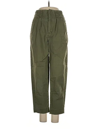 Pre-owned Banana Republic Cargo Pants In Green
