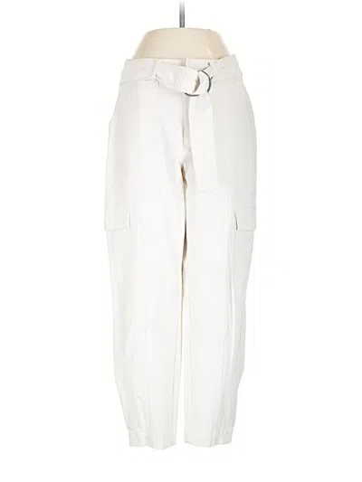 Pre-owned Banana Republic Cargo Pants In Ivory