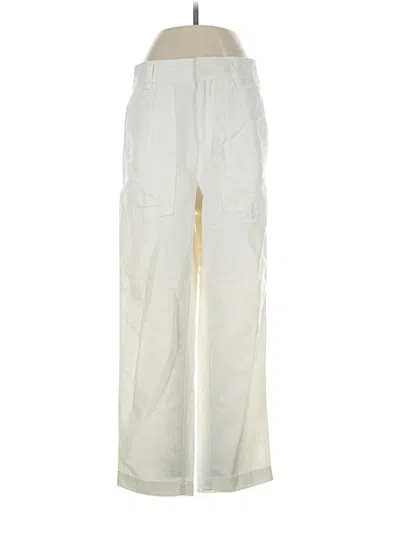 Pre-owned Banana Republic Cargo Pants In Ivory