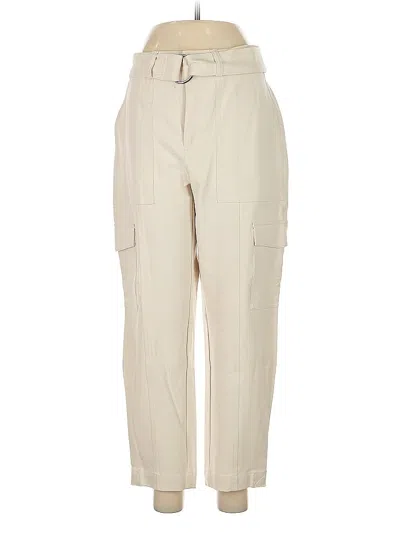 Pre-owned Banana Republic Cargo Pants In White