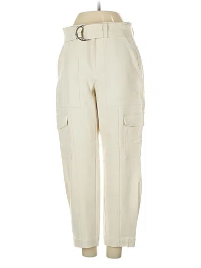 Pre-owned Banana Republic Cargo Pants In White