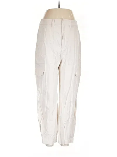 Pre-owned Banana Republic Cargo Pants In White
