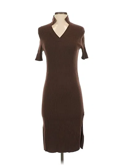 Pre-owned Banana Republic Casual Dress In Brown