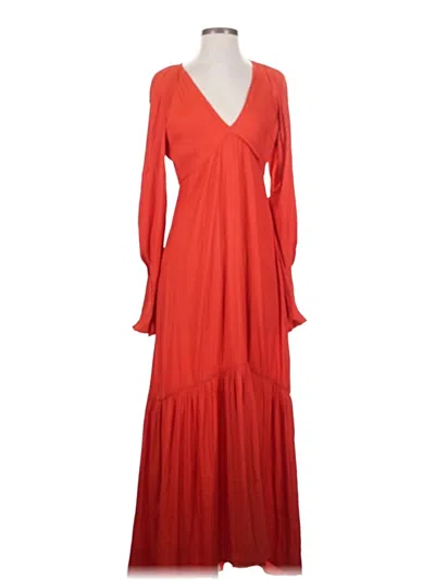 Banana Republic Casual Dress In Burgundy