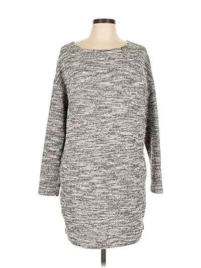 Pre-owned Banana Republic Casual Dress In Gray