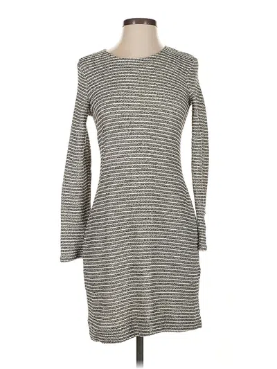 Pre-owned Banana Republic Casual Dress In Gray