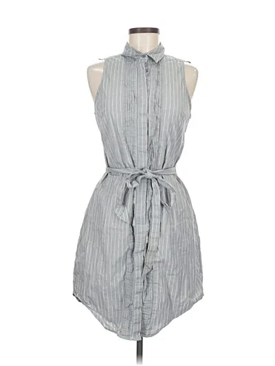 Pre-owned Banana Republic Casual Dress In Gray