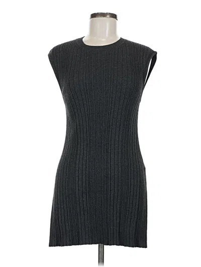 Pre-owned Banana Republic Casual Dress In Gray