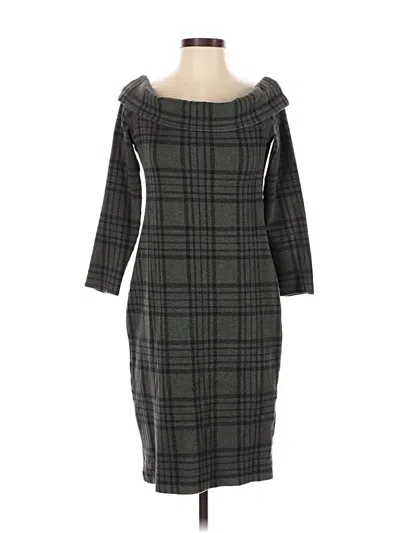 Pre-owned Banana Republic Casual Dress In Gray