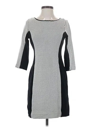 Pre-owned Banana Republic Casual Dress In Gray
