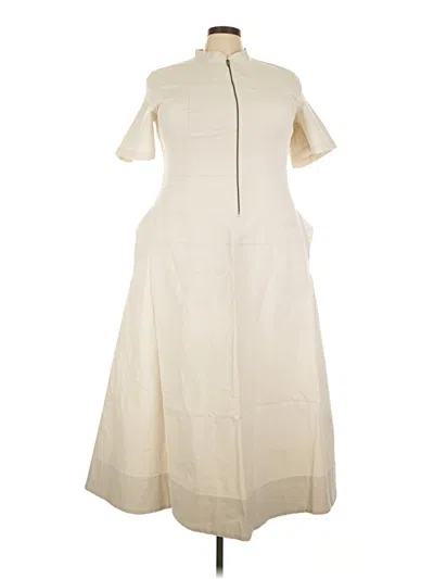 Banana Republic Casual Dress In Ivory
