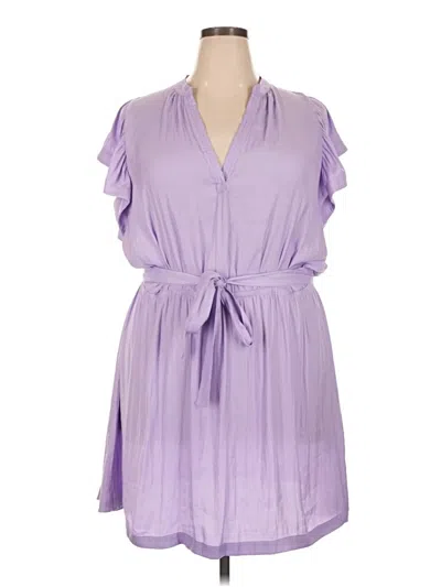 Banana Republic Casual Dress In Purple