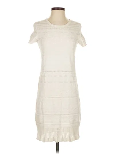 Pre-owned Banana Republic Casual Dress In White