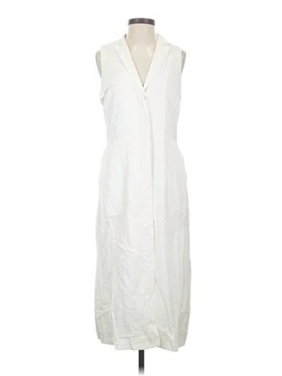 Pre-owned Banana Republic Casual Dress In White