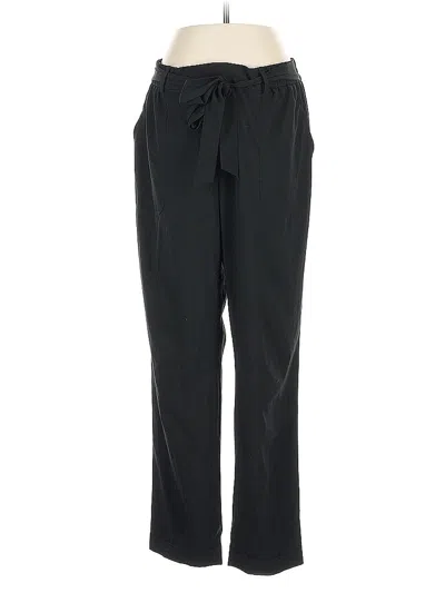 Pre-owned Banana Republic Casual Pants In Black