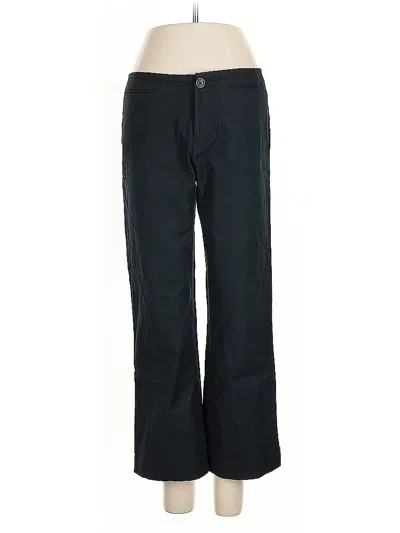 Pre-owned Banana Republic Casual Pants In Black