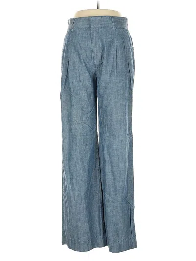 Pre-owned Banana Republic Casual Pants In Blue